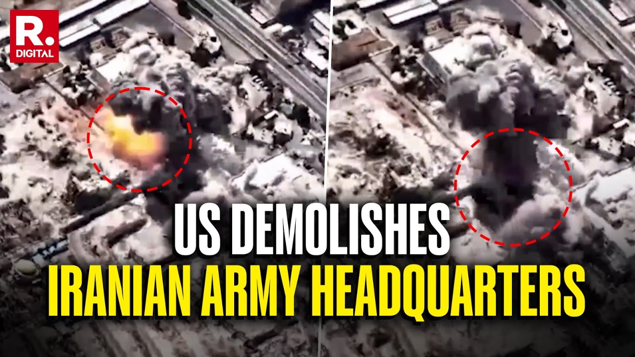 BREAKING: US Destroys IRGC Headquarters Amid Several Bombings In Tehran | Trump | Israel-Iran