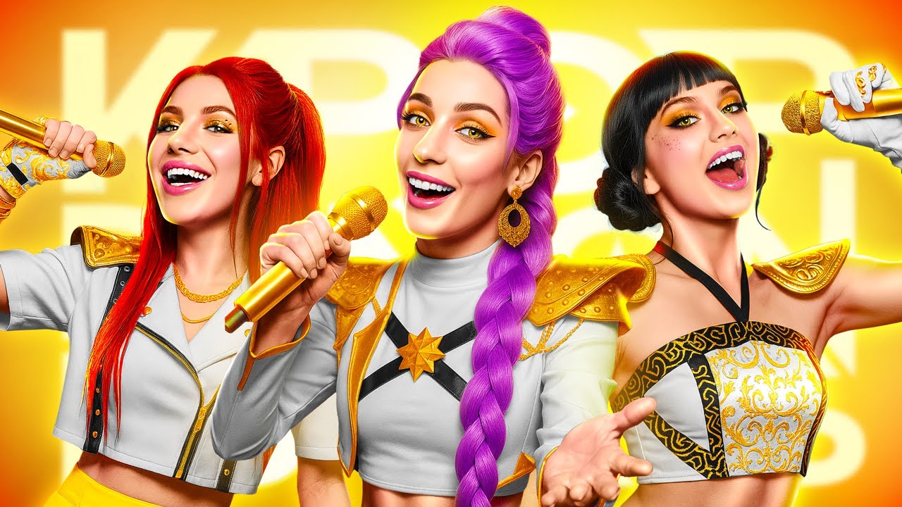 Rumi nem d&eacute;mon | Golden Huntrix Idol Glow Up | K-Pop Demon Hunter &aacute;talak&iacute;t&aacute;sa