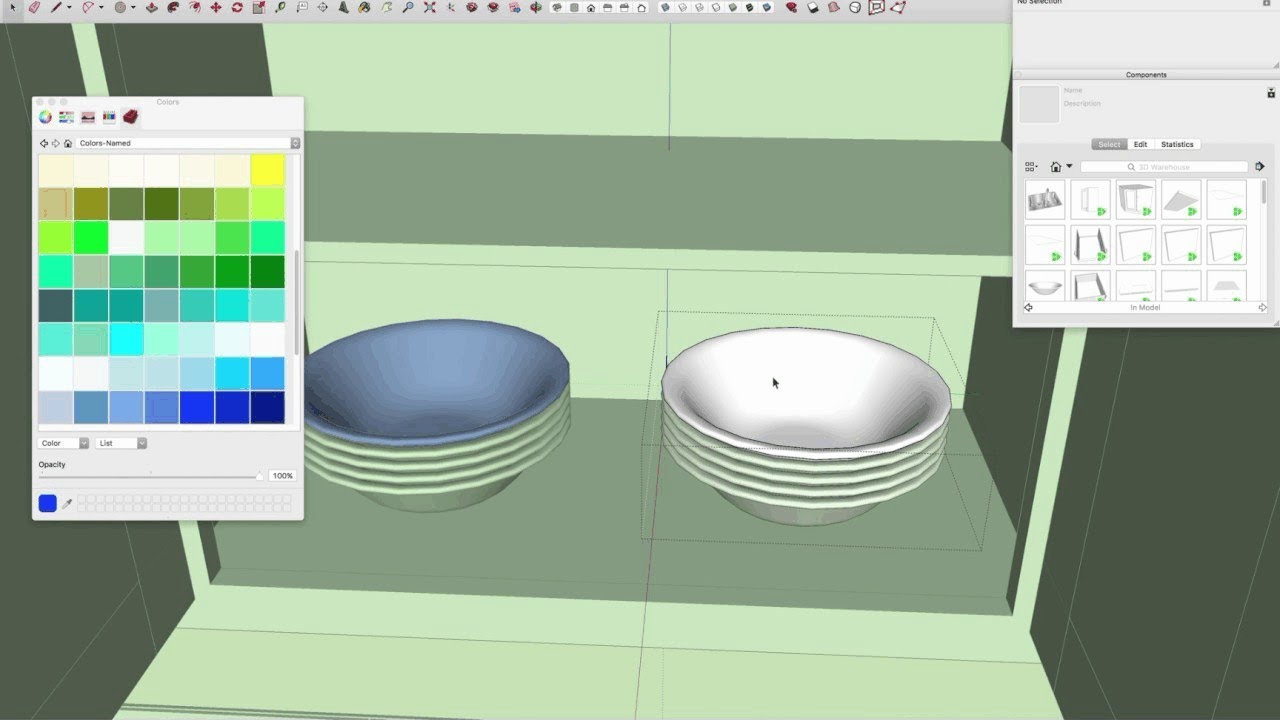SketchUp Skill Builder: Группы и компоненты