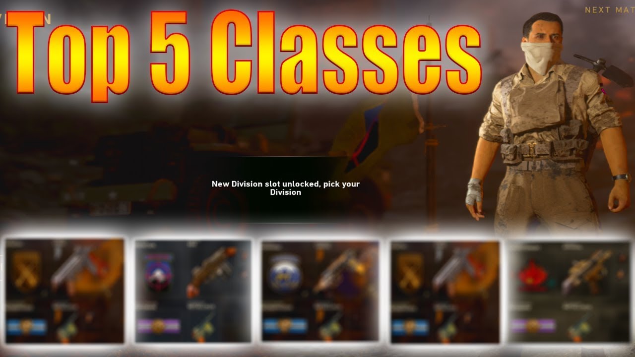 WW2: Top 5 BEST SnD Classes