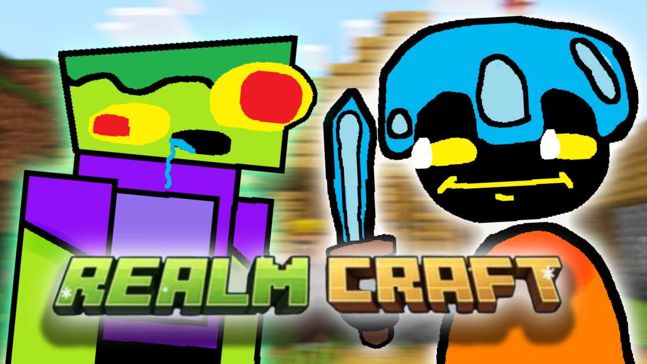 Playing a Minecraft Knockoff in VR!
