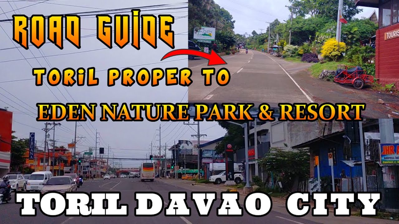 ROAD GUIDE! EDEN NATURE PARK & RESORT DAVAO CITY