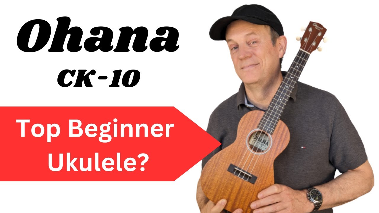 Ohana CK-10 Concert Ukulele - Top Beginner Ukulele