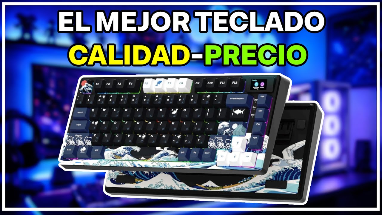 ¿EL MEJOR TECLADO 75% CALIDAD-PRECIO? | Womier S-K80