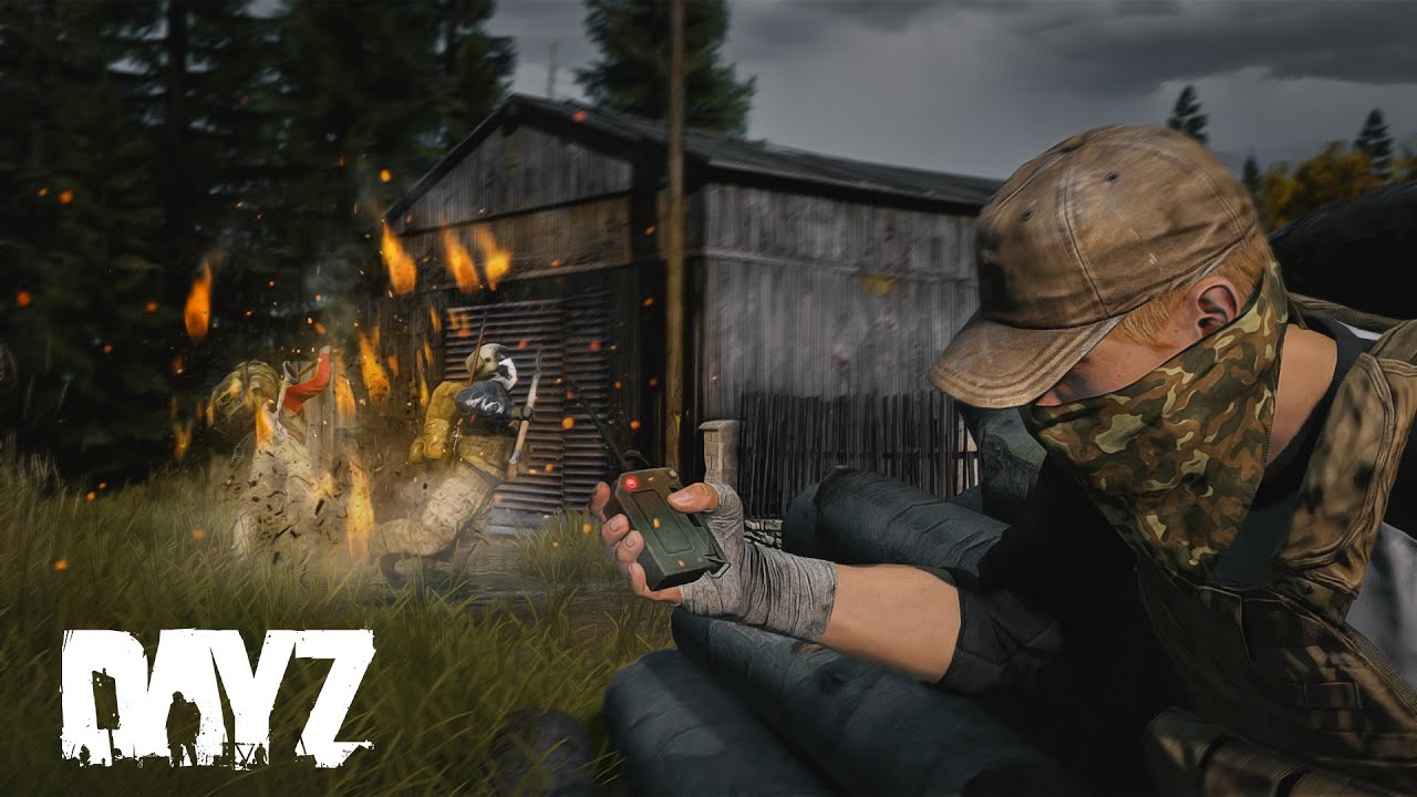 Нашли идеальное место для лесной базы. Выселяем всех соседей - DayZ