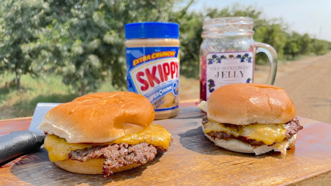 Peanut Butter jelly burger