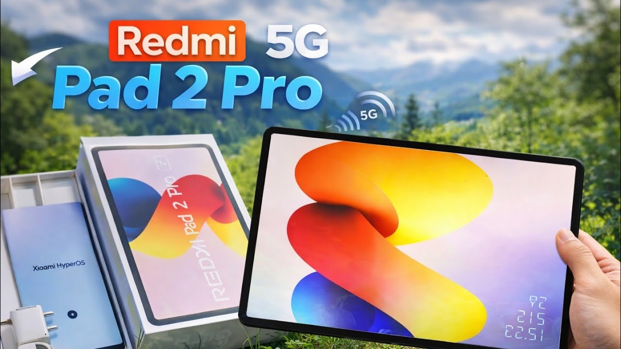 Redmi Pad 2 Pro 5G 😎World's Largest Battery 