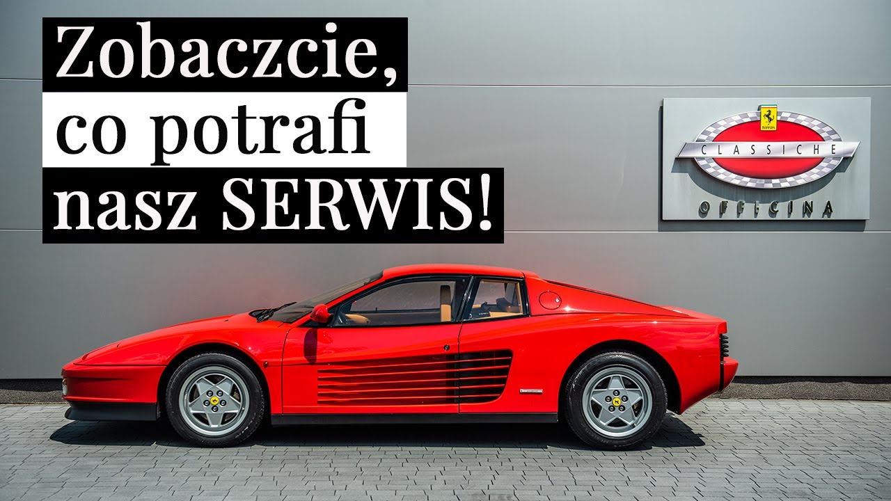Testarossa i remont silnika, czyli w serwisie Ferrari Katowice