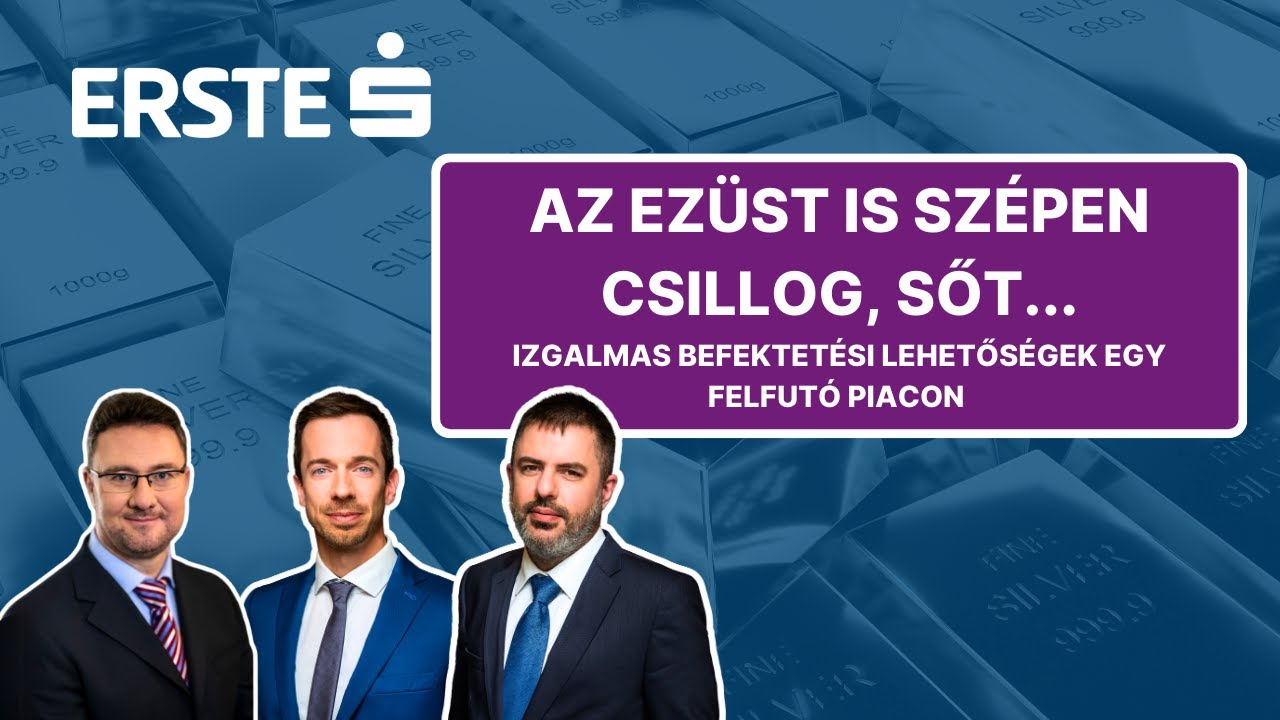 Az EZÜST is szépen csillog, sőt... - Izgalmas BEFEKTETÉSI LEHETŐSÉGEK egy felfutó piacon