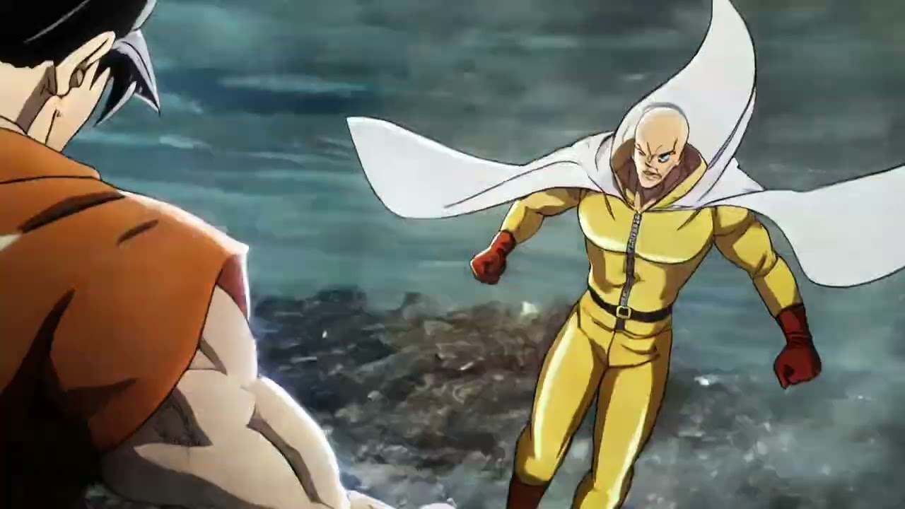 JoJo Universe Goku vs Saitama