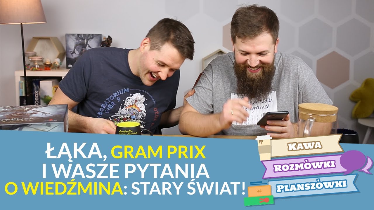 Łąka, Gram Prix i pytania o Wiedźmina | Kawa, Rozmówki i Planszówki