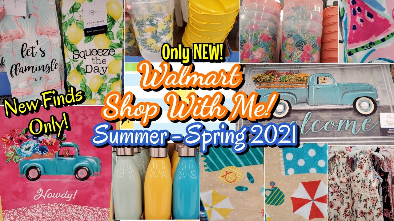 WALMART SHOP WITH ME SUMMER 2021 & SPRING CLOTHES
