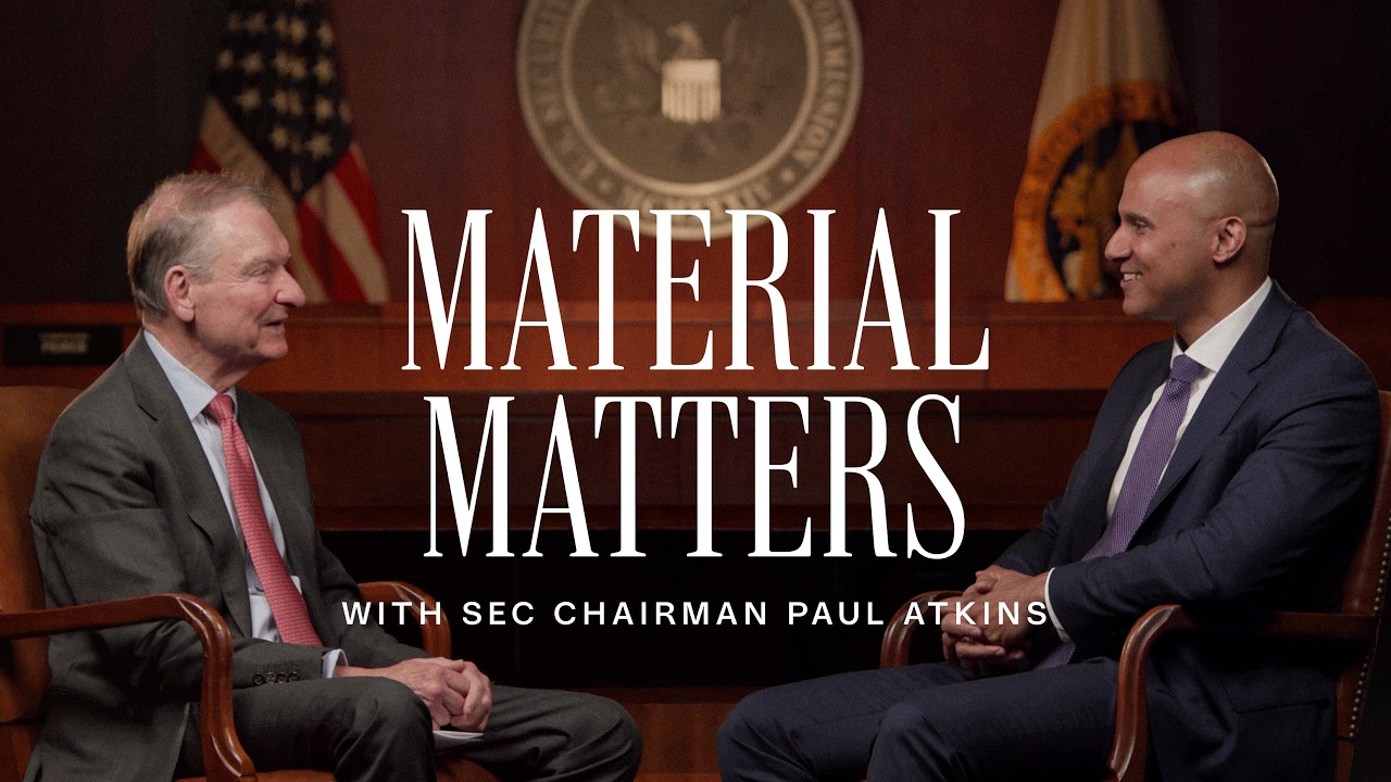 Investing Starts with Education | Material Matters with SEC Chairman Paul Atkins