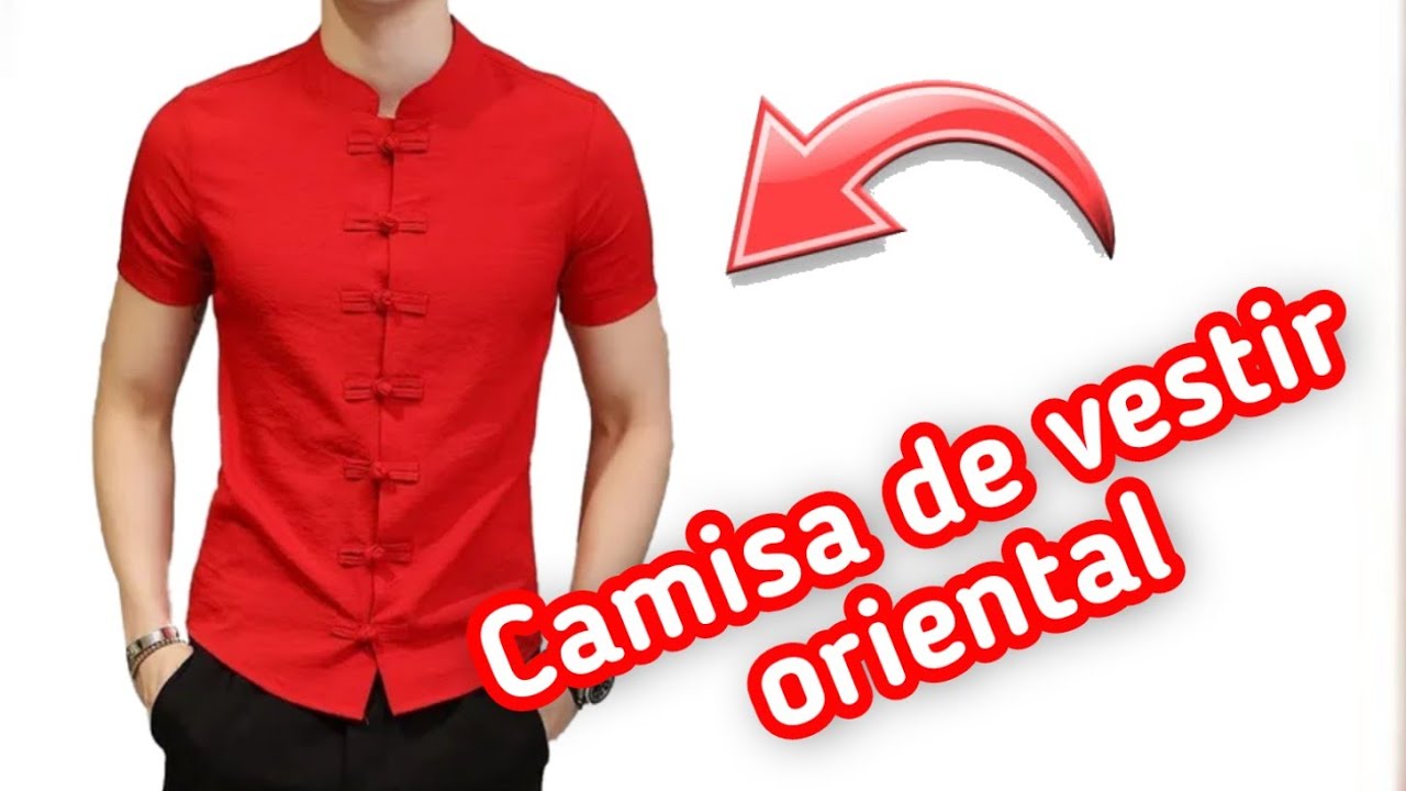 Como hacer una Camisa de vestir Tipo Oriental - Confección y Patrónaje - Ropa con Estilo