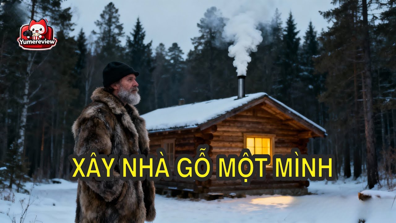 Căn nhà gỗ trăm năm giữa rừng hoang