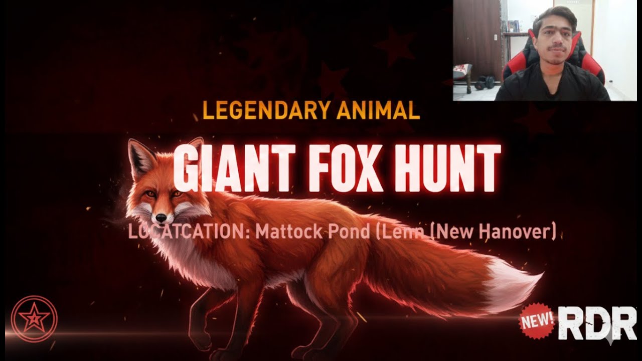 Hunting the RAREST Fox in RDR2! 🔥 Legendary Fox Location