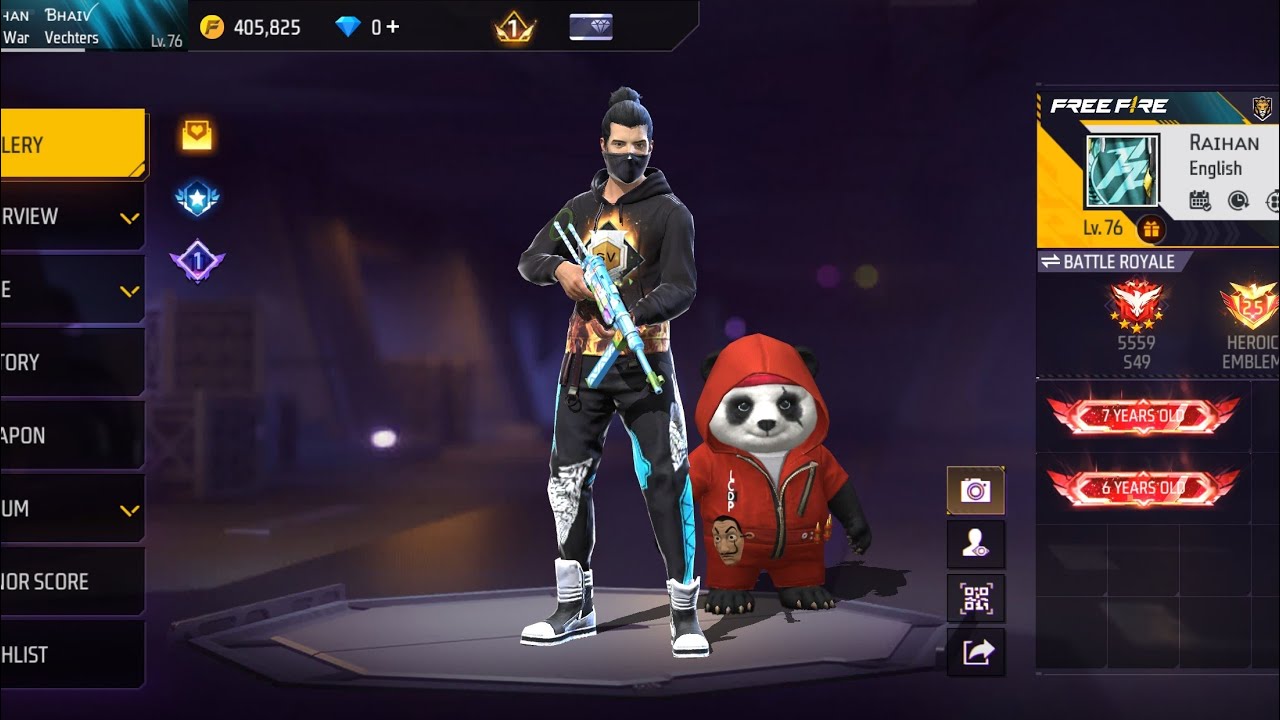 free fire is live