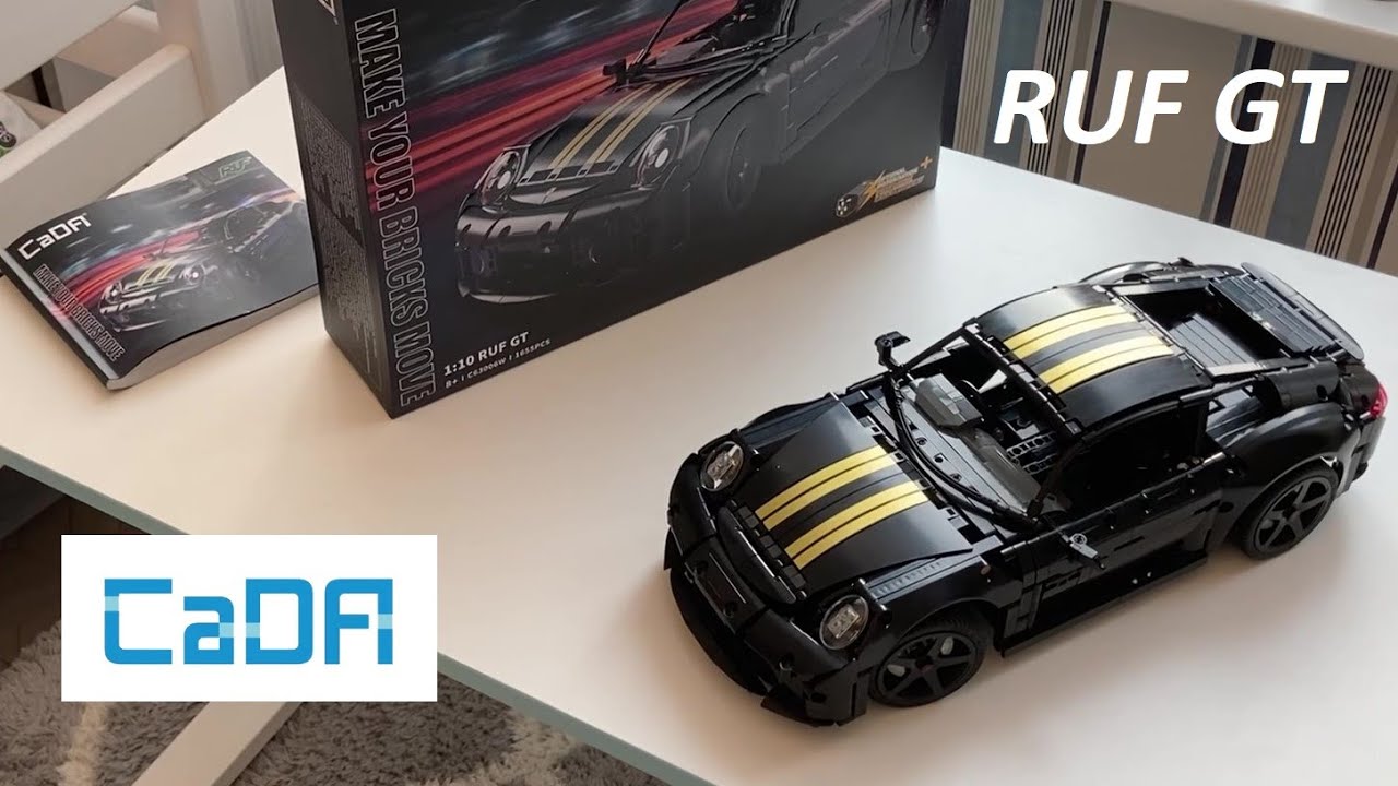 Подробный обзор спорткара CaDA RUF GT (C63006W)