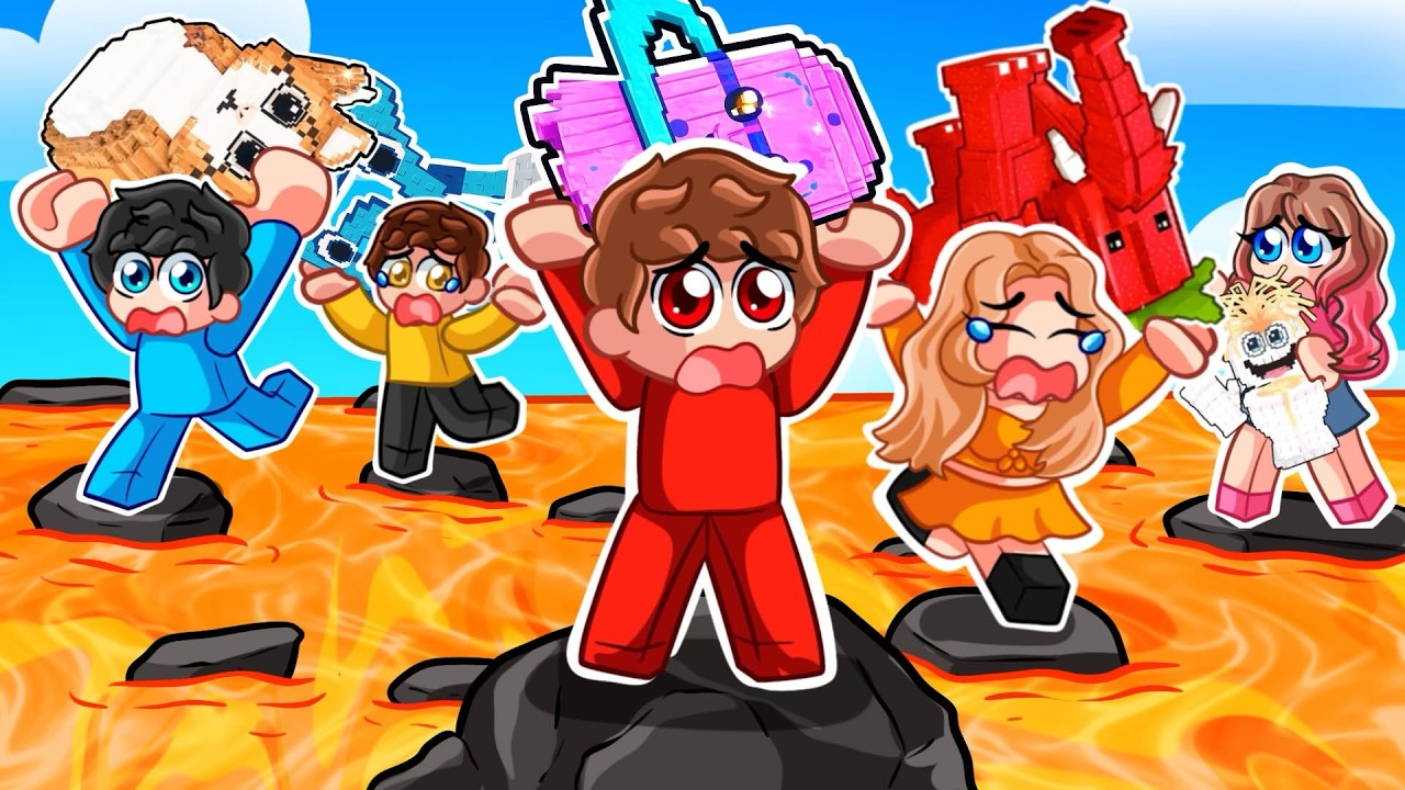 Sobrevive a la LAVA para Conseguir BRAINROTS en Roblox!