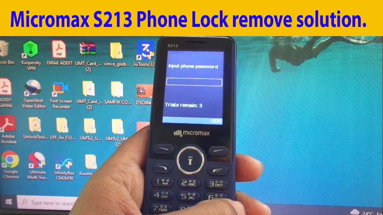 Micromax S213 Phone unlock 2024.