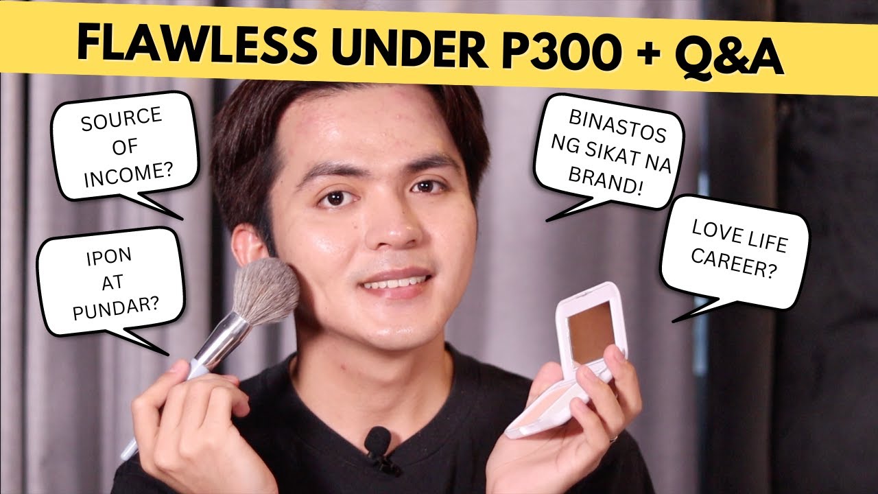 GRWM (PRODUCTS UNDER P300) + Q&A