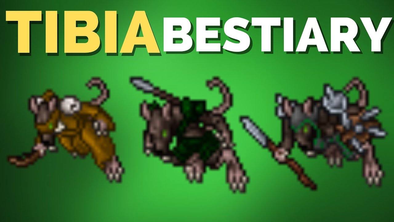 TIBIA BESTIARY Corym Charlatan, Corym Skirmisher, Corym Vanguard - Venore