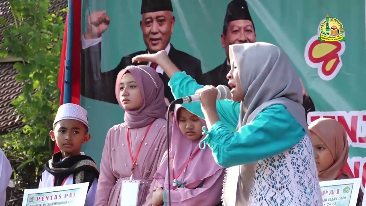 Juara 1 Pildacil Putri - PENTAS PAI KAB MALANG TAHUN 2023