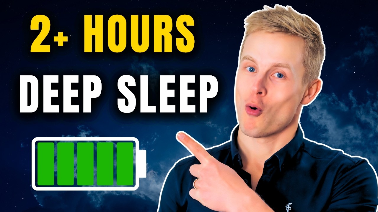 I Increased My Sleep Score from 75 to 100% - Here's How