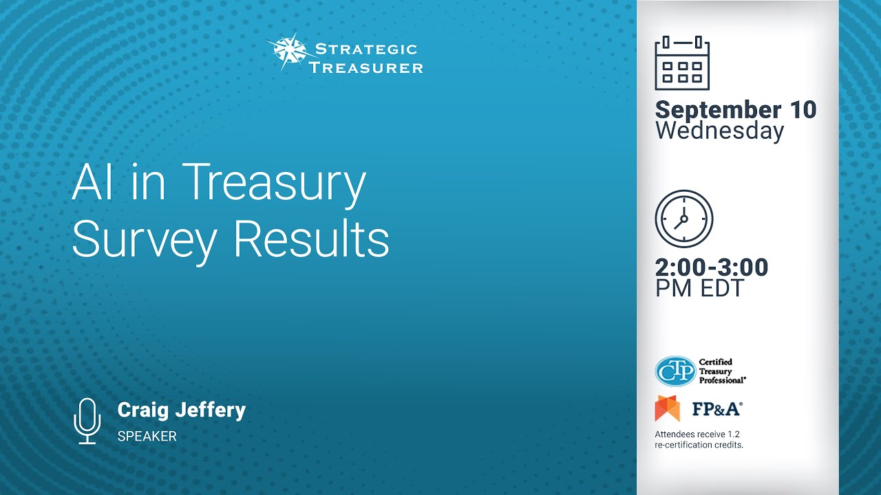 AI in Treasury Survey Results