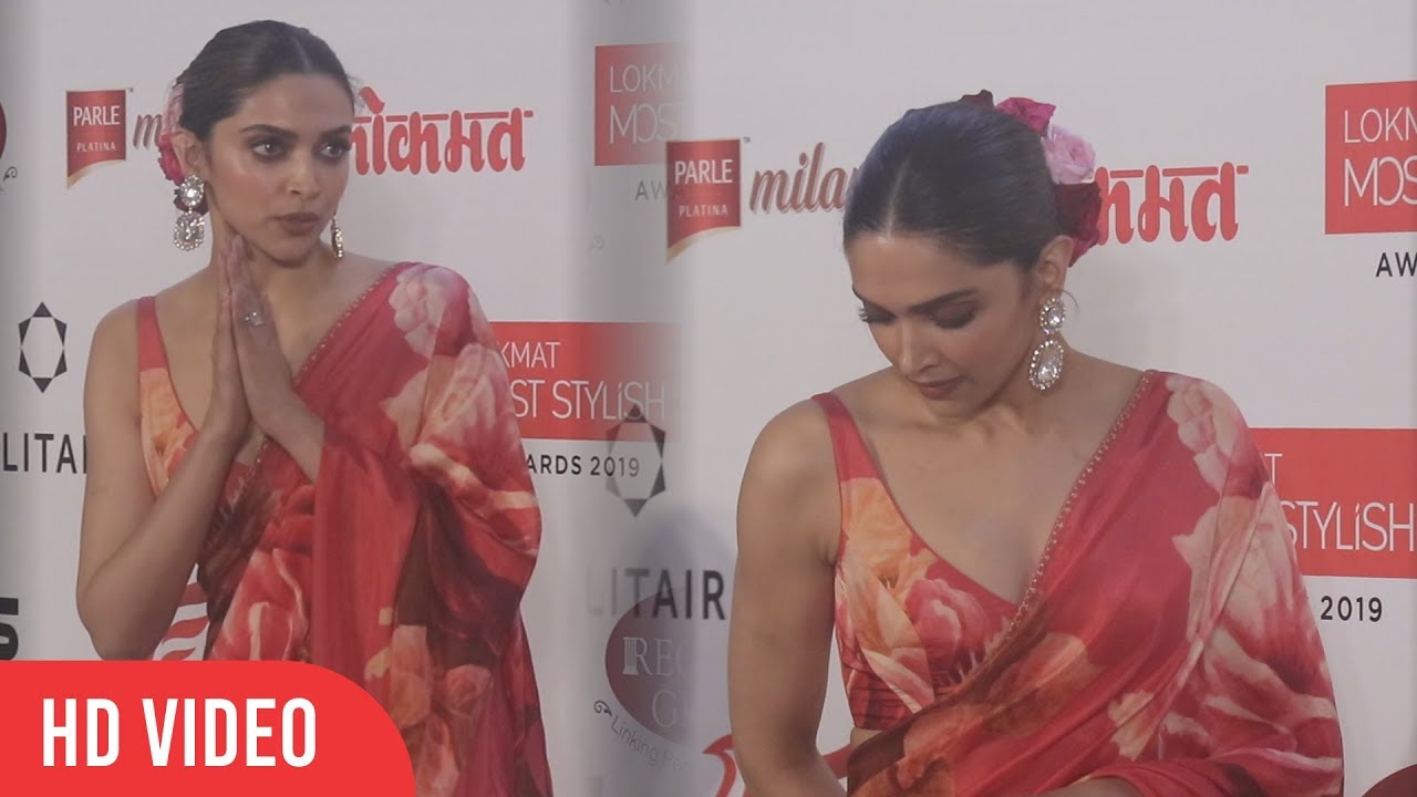 Deepika Padukone Looks Gorgeous at Lokmat Most Stylish Awards 2019