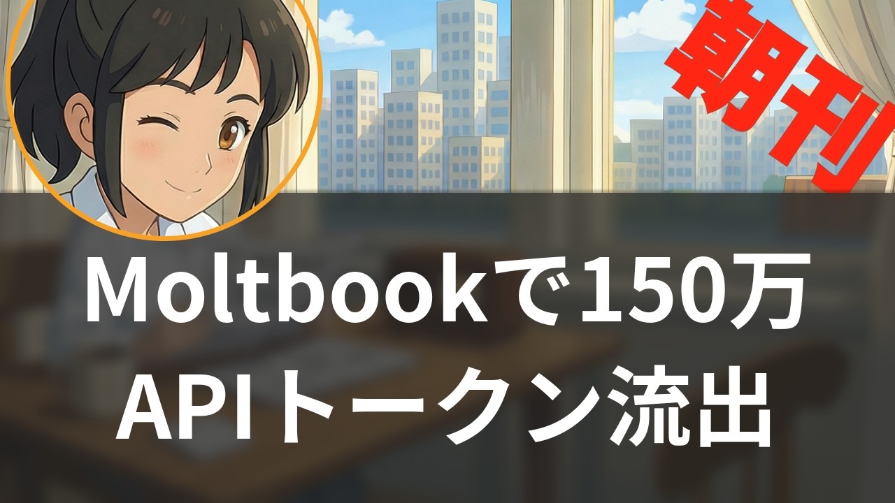 【2/12】AIエージェントSNSで150万APIトークン流出、xAI創業者半数離脱の衝撃【聞くAI業界ニュース】