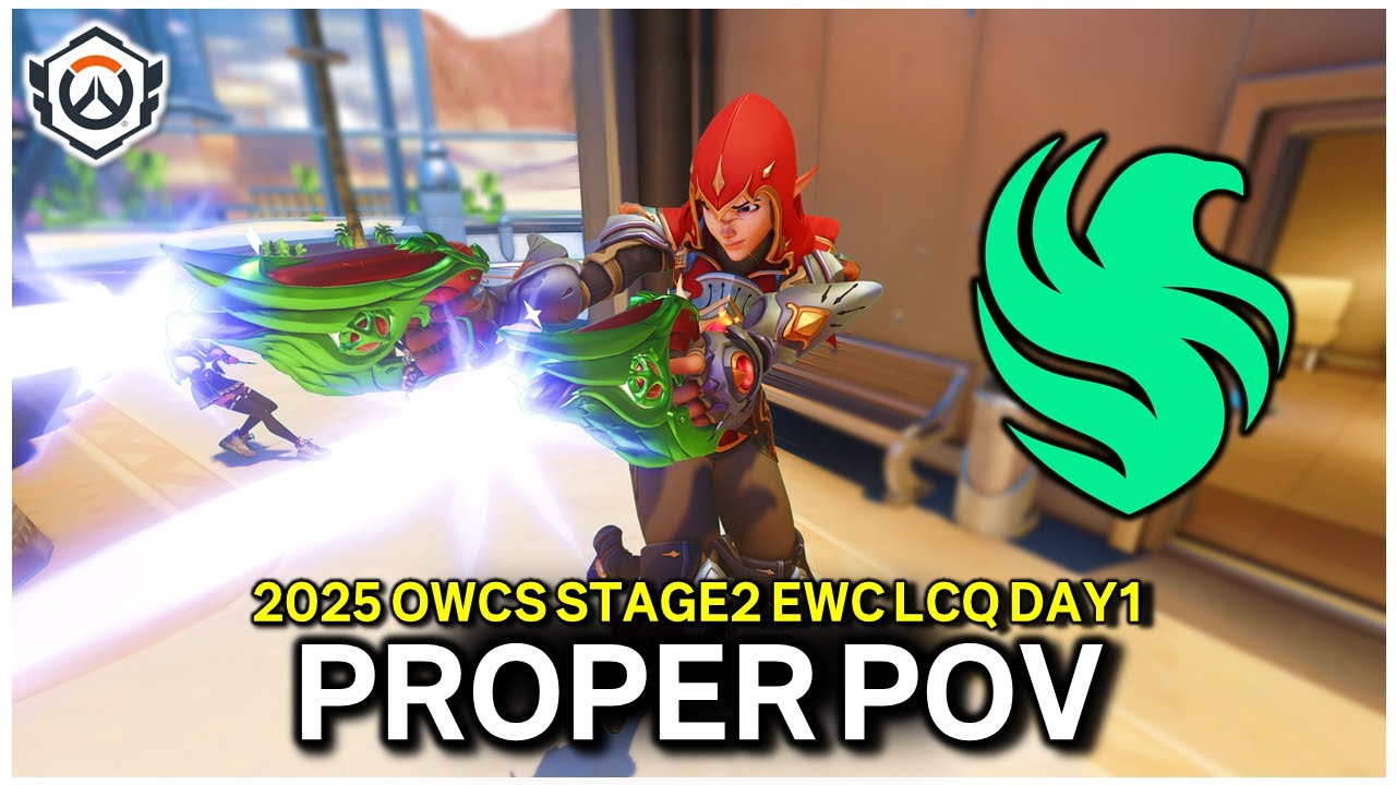 [POV] 팔콘 프로퍼(PROPER) 개인 화면 | EWC LCQ DAY1 2025 오버워치 OWCS STAGE2