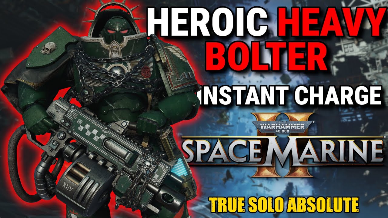 Heroic Heavy Bolter TEARS THROUGH Tyranids In NEW Mission - True Solo Absolute | Space Marine 2