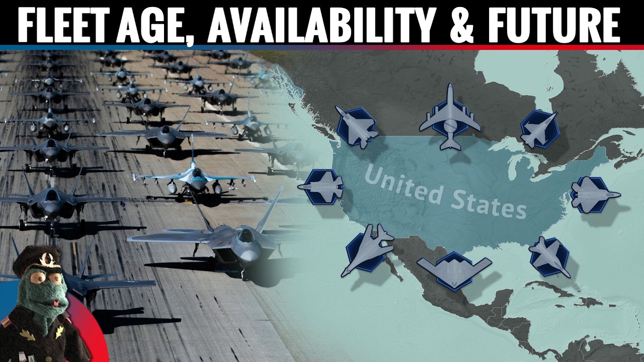 Военно-воздушные силы США — крупнейшие в мире. Но всё ещё недостаточно большие.