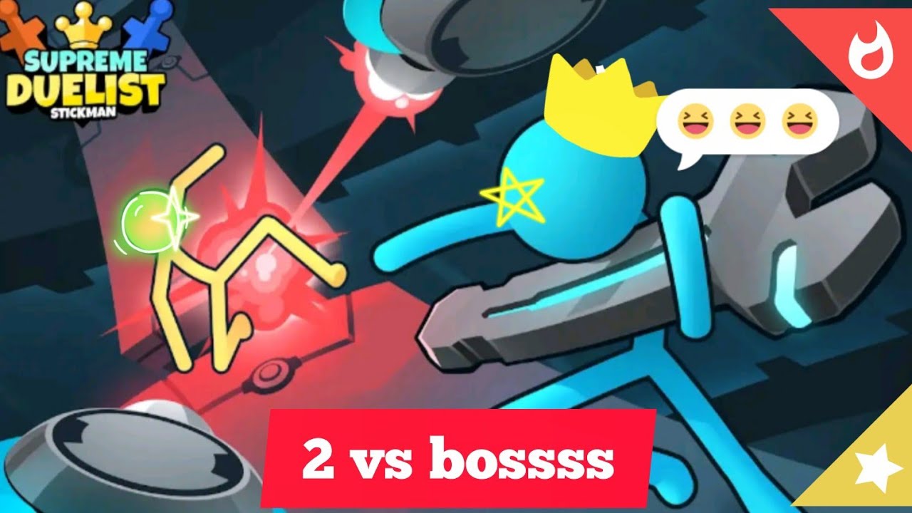 Main supreme duelist stickman ( akhirnya sekarang aku bisa melawan bossss) 