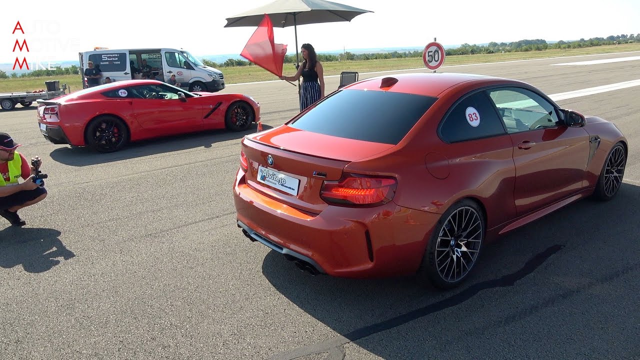 600HP BMW M2 Competition vs Corvette C7 Stingray