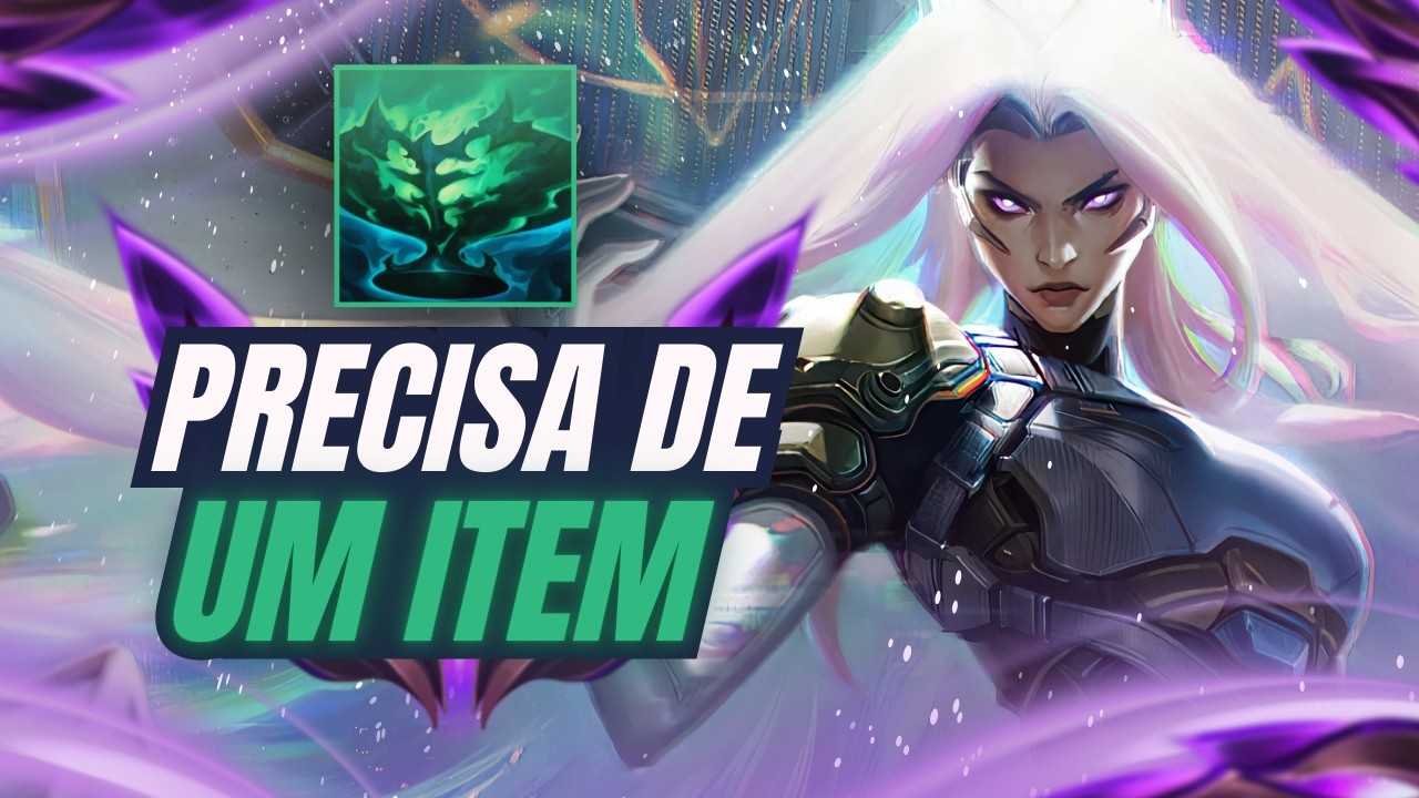 Só preciso de UM ITEM pra conseguir CURAR MUITO!! | League of Legends