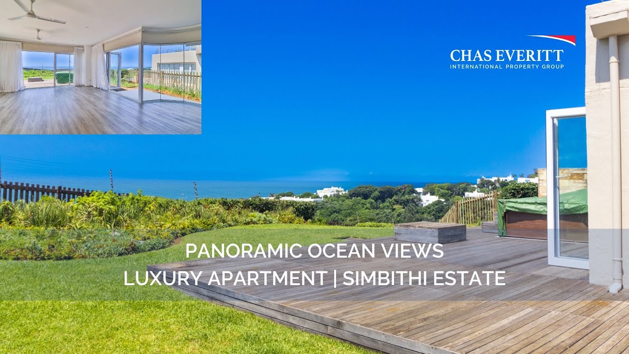 Modern Apartment with Panoramic Ocean Views | Simbithi Eco Estate, Ballito
