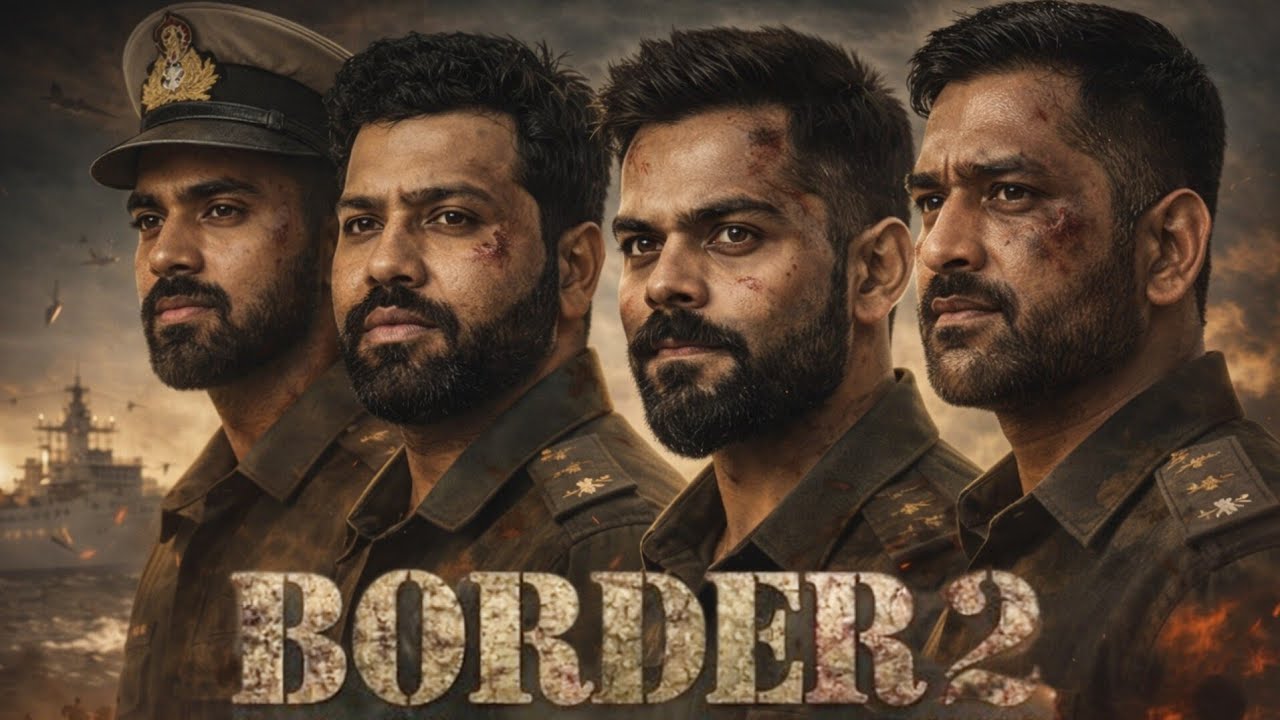 BORDER 2 (Trailer): Indian Team, Sunny Deol, Varun D, Diljit, Ahan | Anurag S 