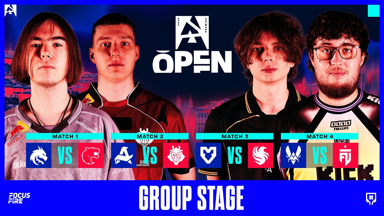[FIL] BLAST Open Porto 2026 - G2 vs Aurora, Falcons vs MOUZ, Vitality vs FUT