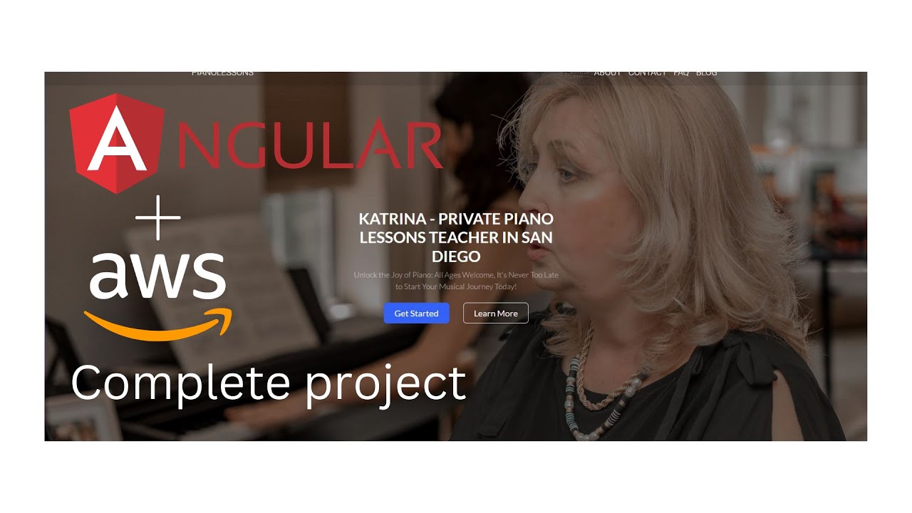 How To Build An ANGULAR 14 App On AWS: A Complete Project Step by Step