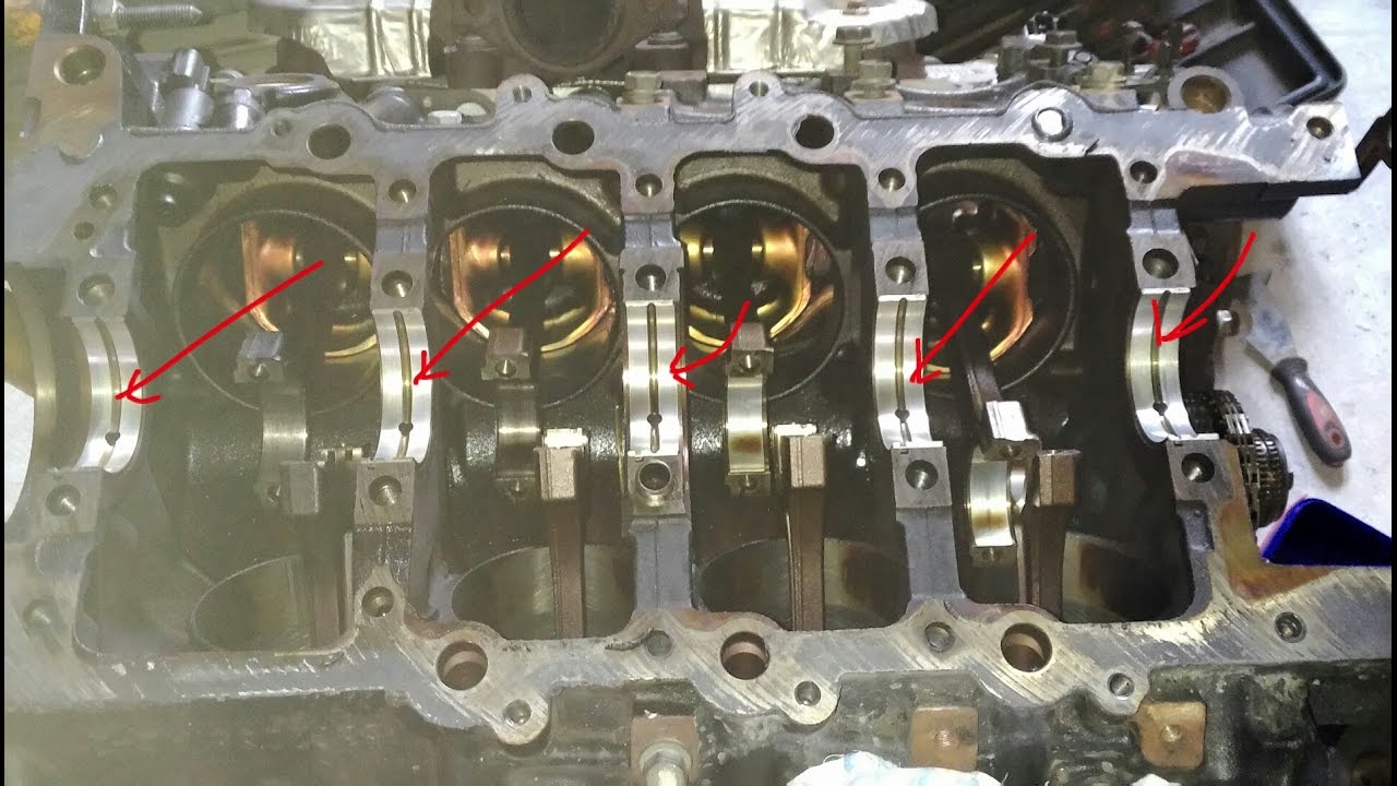 Finishing bolting down the bed plate on the 4.7 V8 Power Tech / Magnum engine. BB episode 16