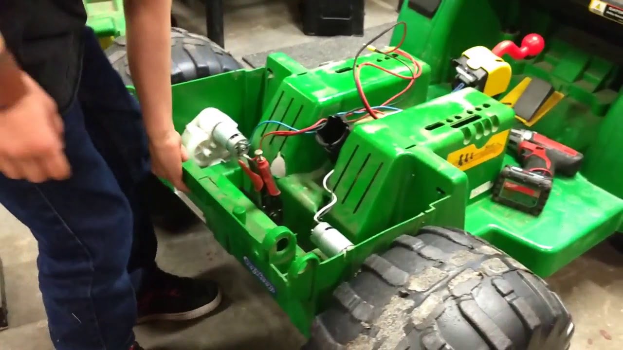 Peg Perego Gator Gearbox Overhaul