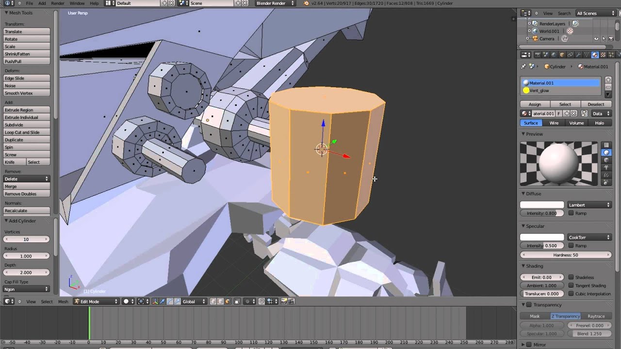 Mech model NC speedup (re-upload)