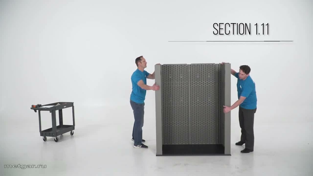 Lifetime Vertical Shed - сборка, часть 1