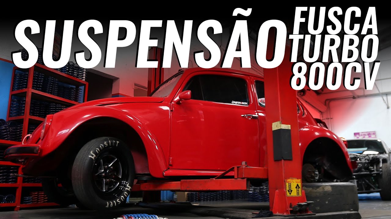 SUSPENSÃO DO FUSCA DE 800CV PARA ARRANCADA com SERGINHO IMPACTO ESPECIAIS