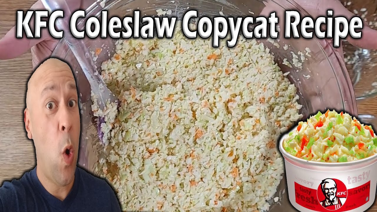 KFC Coleslaw Copycat Recipe