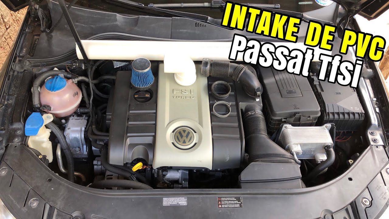 Intake De PVC Na Passat Turbo - N&Atilde;O FA&Ccedil;A ANTES DE VER ESSE V&Iacute;DEO 😩