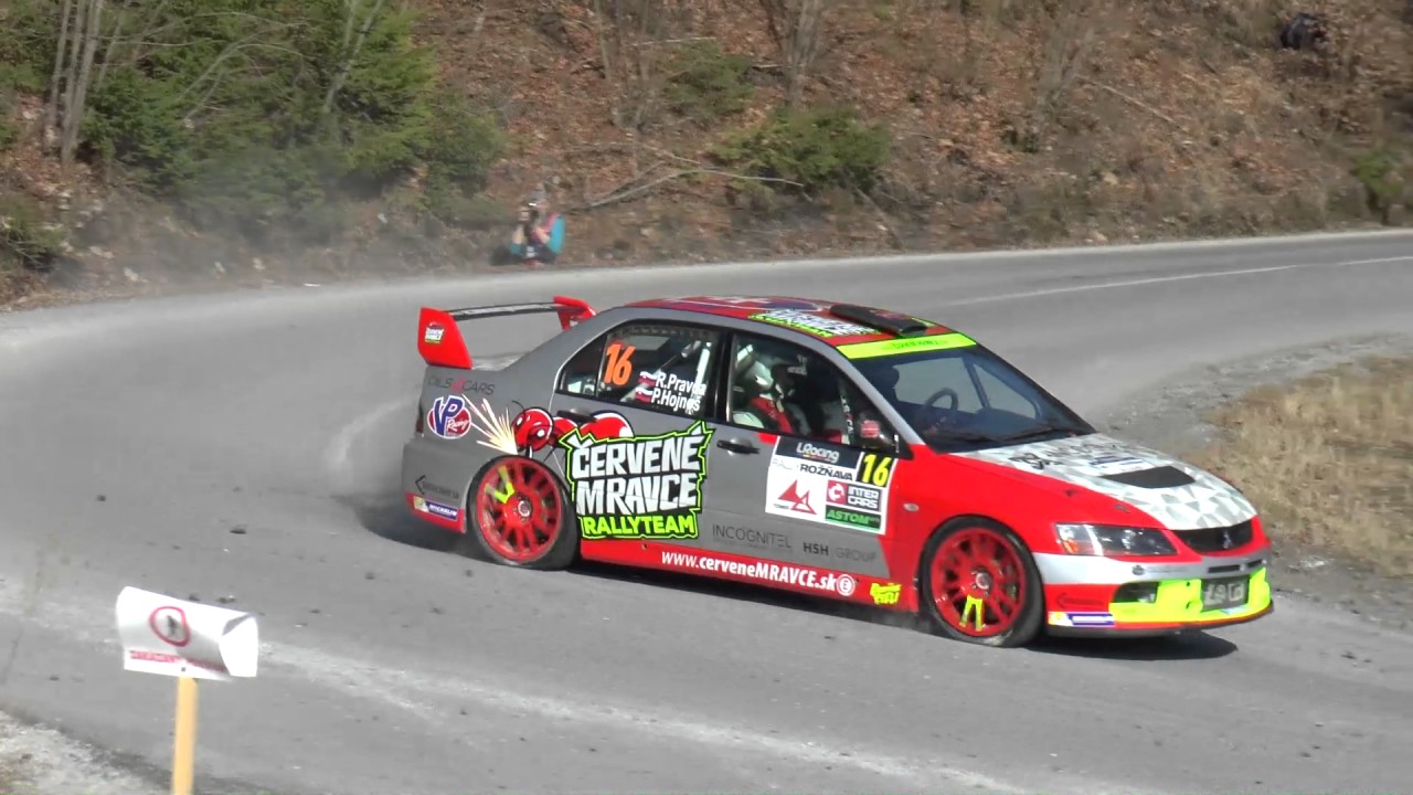 10 LRracing Rally Roznava 2017 - Pravda / Hojnos - Mitsubishi Lancer Evo IX | MotoRecords.pl |