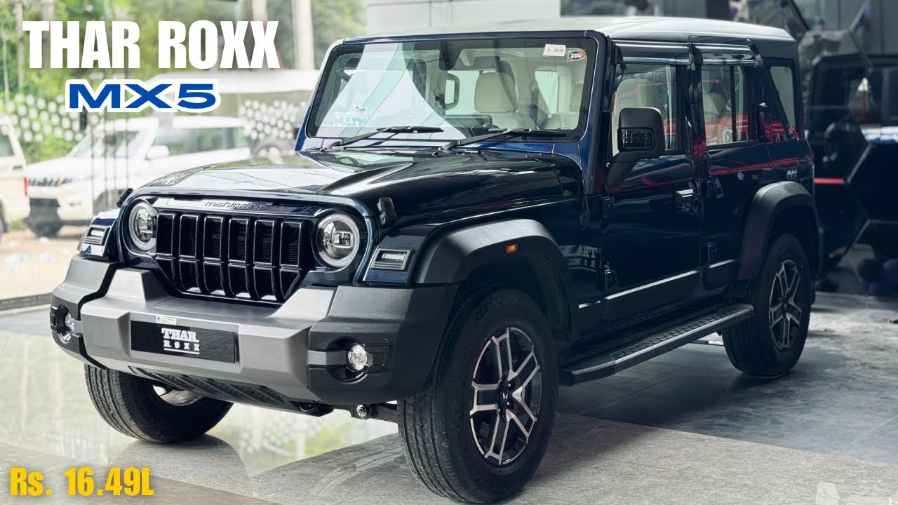 Mahindra Thar Roxx 2024 🔥 Thar Roxx MX5 @ 16.49L | Most Value for Money Variant - Detailed Review!